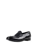 LEMARGUS Black Leather Loafers