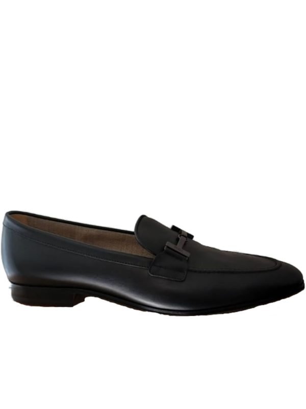 Tod’s Doppia T Men’s Moccasin Leather Loafers side view